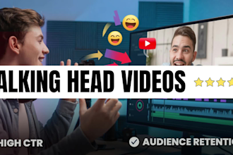 edit your professional talking head videos for youtube
