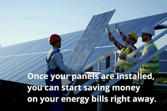 make a custom solar energy, solar penal install promo videos