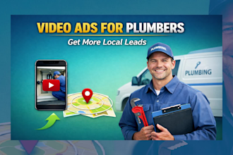 create a plumbing service promo video for local plumber