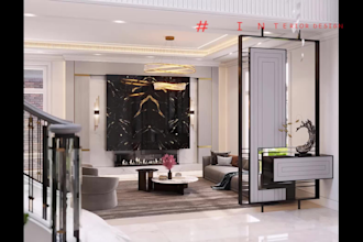 do 3d interior design and realistic render,3d max corona
