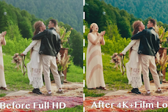 enhance, upscale your cherished video