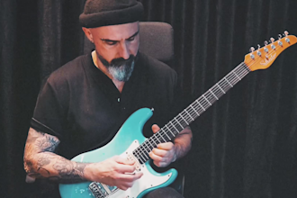 record high quality electric guitar tracks for your song