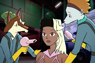 create 2d indie animation pilot, storytime animation, analog horror animation