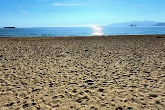 film popular beaches in naxos island greece in 4k