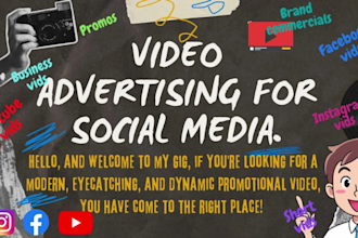 build video adverts for your products, business, or website
