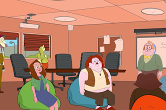 make an epic 2d cartoon animation video in any style