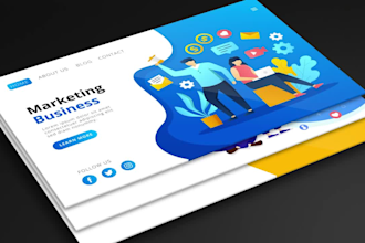 create an unique website presentation video or promo video