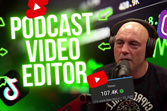 edit podcast video professionally