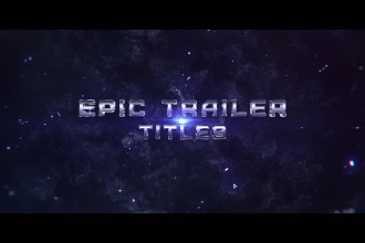 do cinematic title intro animation trailer teaser