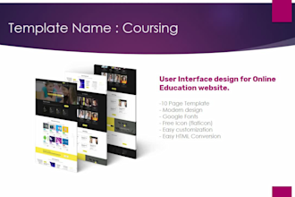 do web and mobile ui ux design, user interface design