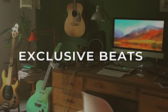 create custom exclusive pop beats for you