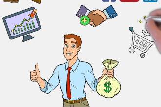 create great whiteboard animations and doodle video for you