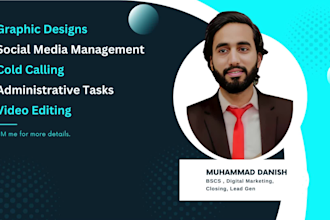 do social media marketing manager and create digital content as well