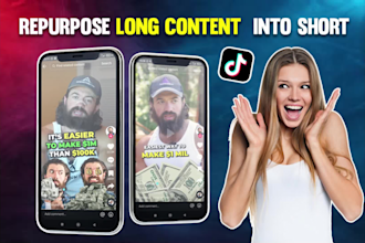 repurpose content from long video into short form clips