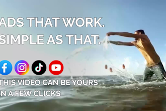 deliver this epic fisherman ad for tiktok reels and shorts