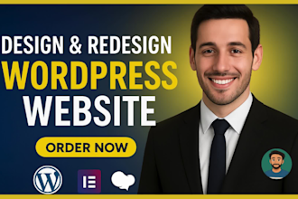edit, design, redesign, revamp wordpress website development