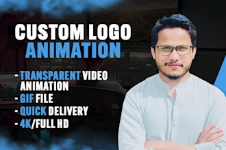 create a perfect custom logo animation