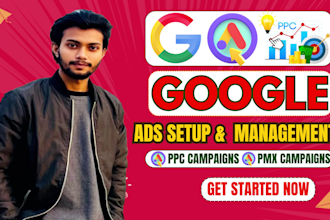create and manage your google ads PPC campaigns for higher ROI