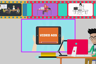 create a custom 2d animated explainer video for your brand