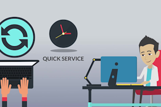 do 2d animation explainer and ai video