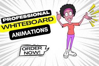 create doodle whiteboard animation video
