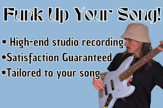 funk up your song with a tight bass line