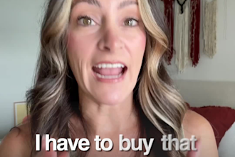 create an authentic selfie style ugc video for tiktok, reels, facebook