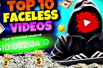 be your faceless youtube video creator
