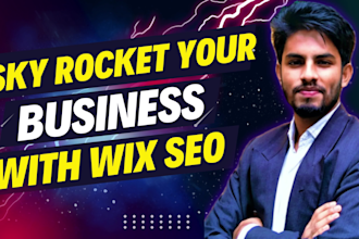 complete wix SEO service for 1st page google top ranking