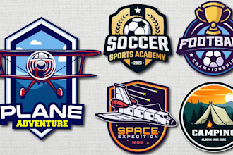 create custom badge, patch, sticker, label and logo designs
