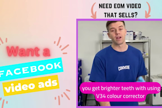 create shopify facebook video ads for dropshipping products in just 12 hour