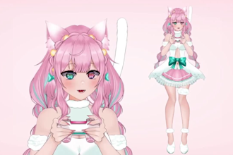 draw, redraw, upgrade and edit your live2d vtuber model for vtube studio