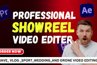 edit your showreel, promo or trailer videos professionally