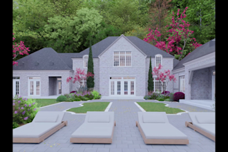 do best exterior design, architectural rendering walkthrough