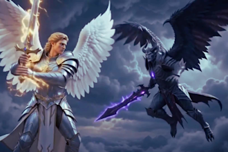 create cinematic ai bible story, ai documentary story for youtube