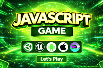 develop a website game in HTML and javascript game