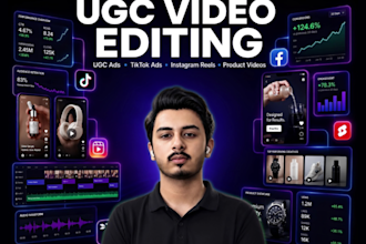 edit tiktok and youtube ugc viral short videos