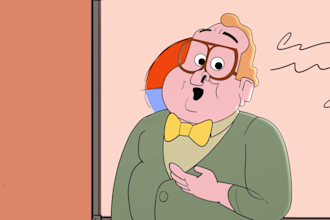 create your 2d characters and make a cartoon animation
