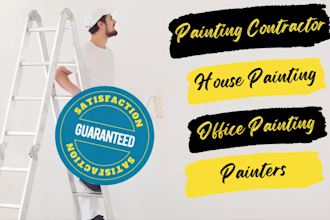 do painter or house painter or painting contractor video