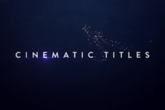 create cinematic trailer teaser or promo