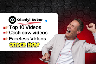 do top 10 cash cow videos faceless yt automation channel
