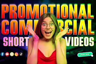 do promotional video ads or short video ads for marketing commercial