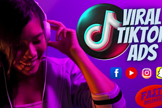 create dropshipping tiktok video ads, facebook video ads