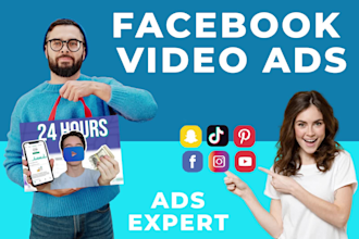 make creative facebook video ads for dropshipping products