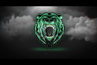2d 3d logo animation cinematic youtube intro video in 4k