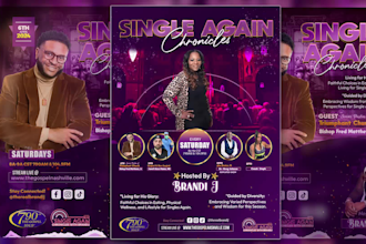 create animated motion flyers, banners and posters