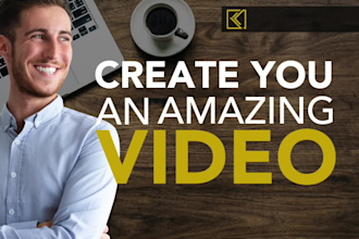 create a professional short business video advert commercial