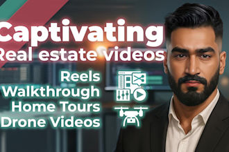 create professional real estate video