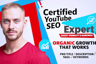 do optimization or best youtube video seo expert or channel growth manager