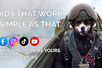 deliver this epic dogfight ad for tiktok reels and shorts